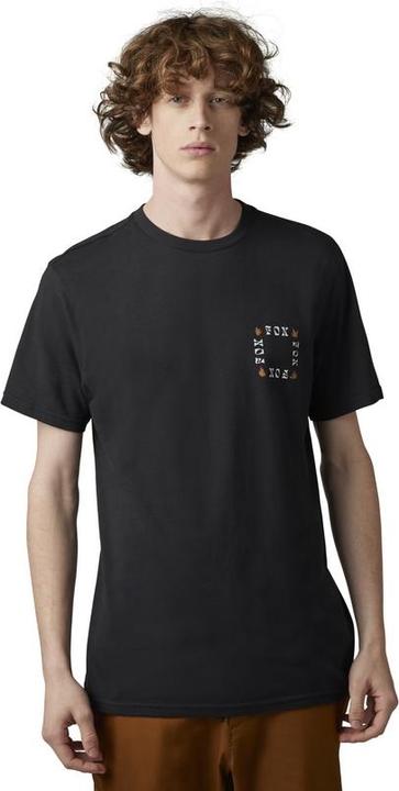 Actual product image Fox Tee 23 Hinkley Ss Prem Blk M (M)