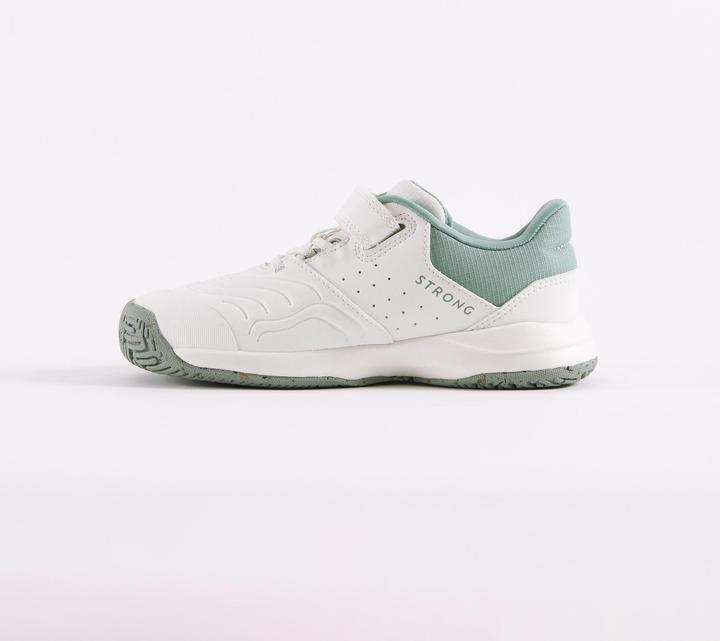 Produktbild Kuikma Kinder Tennisschuhe mit Klettverschluss - TS Strong Kd weiss (34)