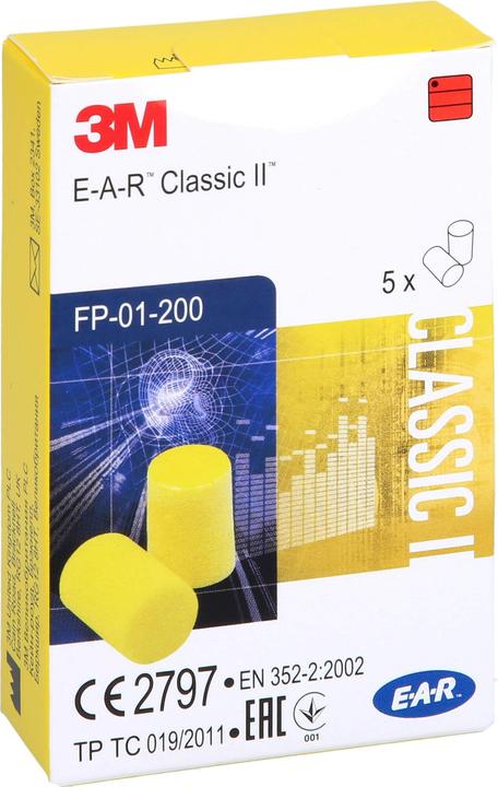 Produktbild Axisis 3M E-A-R Classic II Gehörschutz, 10 St. Ohrstöpsel (10 x)