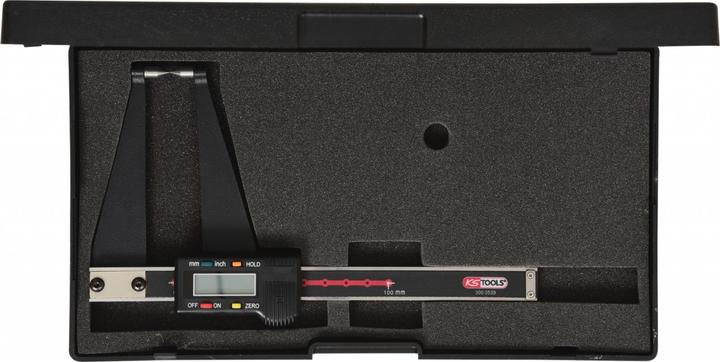 Image du produit KS Tools Jauge numérique de contrôle de disques de frein pour poids lourds, 0-100mm (20.70 cm)