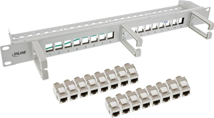 Immagine prodotto InLine Pannello patch Cat.6A a 16 vie
