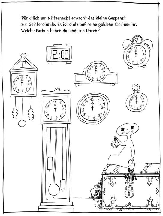 Produktbild Das kleine Gespenst (Ausmalen, weitermalen, selber malen)