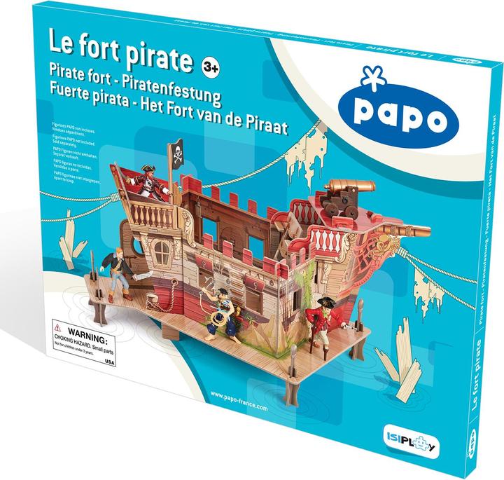 Actual product image Papo Pirate fortress