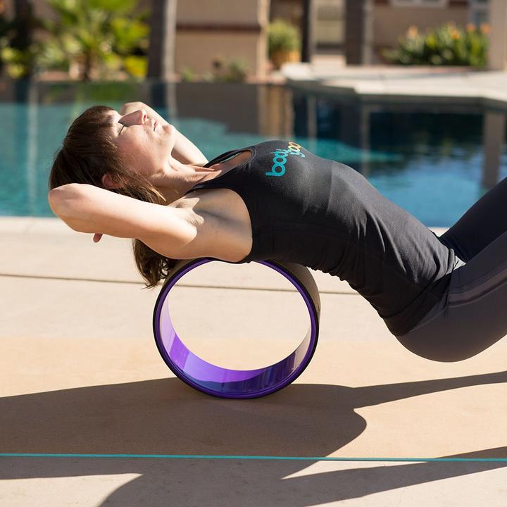 Produktbild BodyGood Yoga Rad Holz aus rutschfestem Kork -