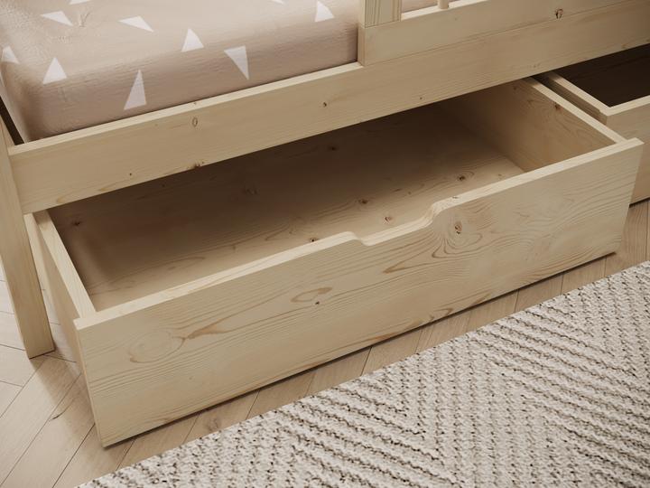 Produktbild ADRK Furniture Hausbett Galicja mit Matratze (180 x 80 cm)