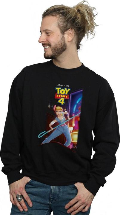 Actual product image Disney Mens Toy Story 4 Bo Peep And Giggle McDimples Poster Sweatshirt (XL)
