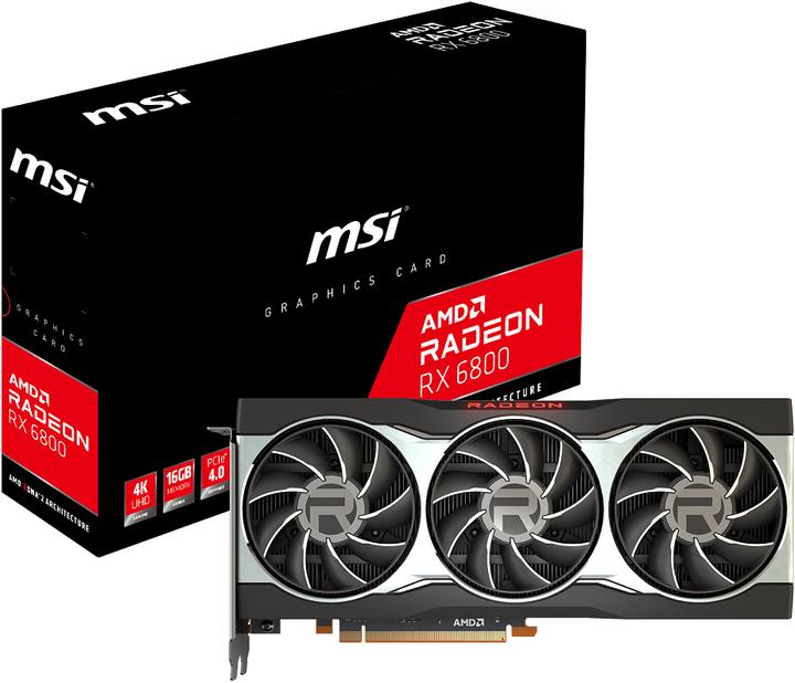 Actual product image MSI Radeon RX 6800 (16 GB)