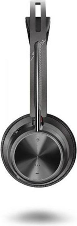 Image du produit Poly Voyager Focus 2 MS Teams Wireless Headset, Bluetooth, USB-C/A Adapter, Charging stand, Black (Sans fil, USB-A)