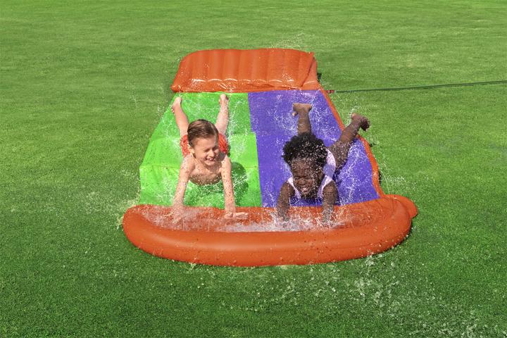 Image du produit Bestway H2OGO! Tapis de glisse 2 pistes SplashCoaster 4,88 m