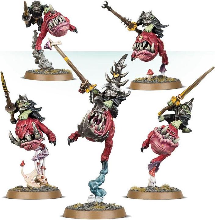 Produktbild Games Workshop Warhammer Age of Sigmar - Gloomspite Gitz Squig Hoppers (Kunststoff)