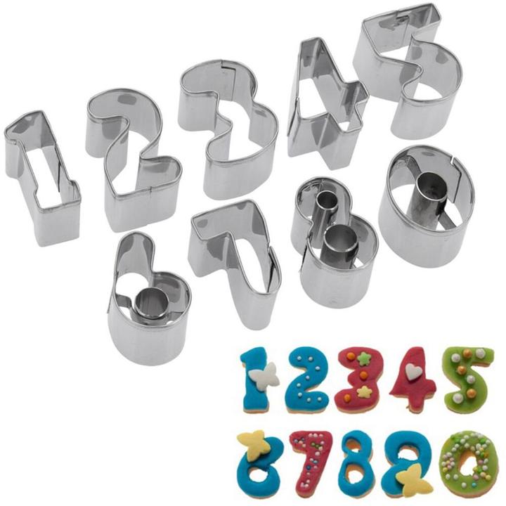 Produktbild Westmark Zahlen-Ausstechformen Set 9-tlg