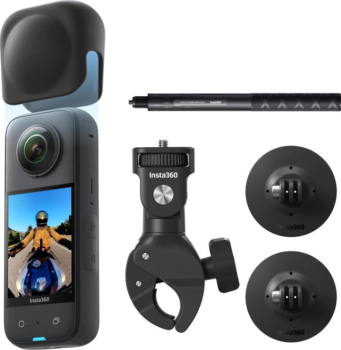 Image du produit Insta360 X3 Motorcycle Kit (30p, WiFi, Bluetooth, NFC)