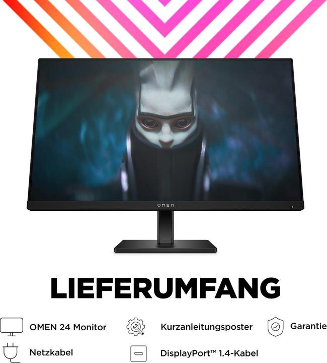 Produktbild HP Omen 24 (1920 x 1080 Pixel, 23.80")