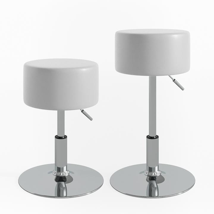 Produktbild Vicco Hocker Design, Weiss, 33 x 67 cm für Schminktisch
