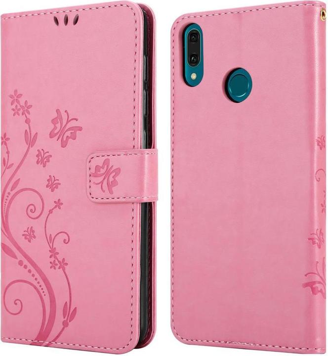 Productafbeelding Cadorabo Bloemen Boekomslag (Huawei Y9 (2019))