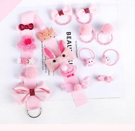 Produktbild Activity Board 18 Stück Haarspangen-Set Kleinkind Mädchen, Haarschmuck Mädchen, Haarspangen mit Geschenkbox (18 Stk.)