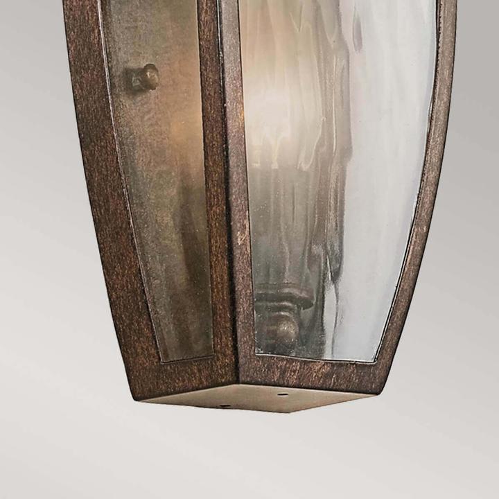 Produktbild Elstead Lighting Venetian Rain Aussen-Wandleuchte E14 Gebürstete Bronze IP44 (E14)