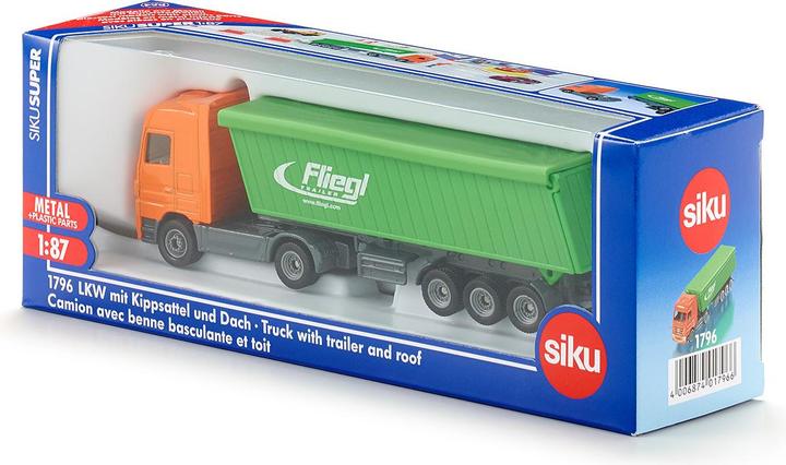 Produktbild Siku LKW mit Kippsattel und Dach