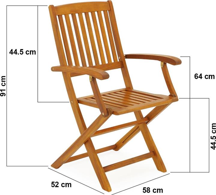 Actual product image Casaria Boston Garden Chair