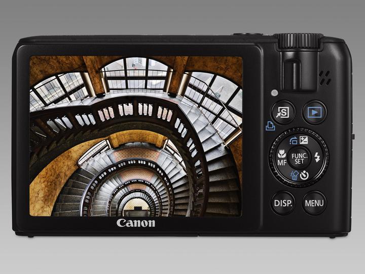 Produktbild Canon PowerShot S90, 10 MPixel, 3.8x Zoom, Schwarz (1/1.7 ")