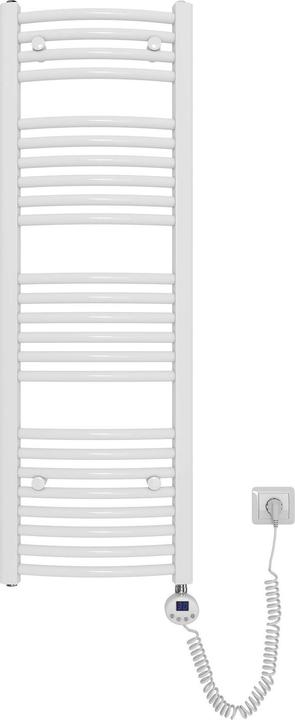 Produktbild Emke Elektrischer Badheizkörper, Badheizung Elektrisch, Weiss 120x40cm 500W (500 W)