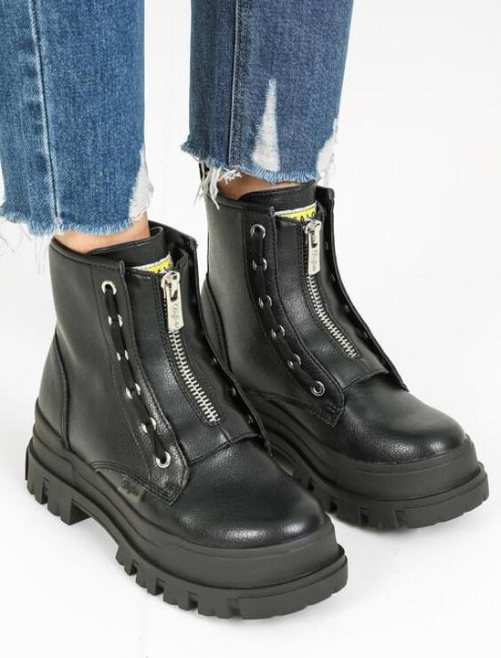 Image du produit Buffalo Vegan Aspha Zip bottines plateau (40)