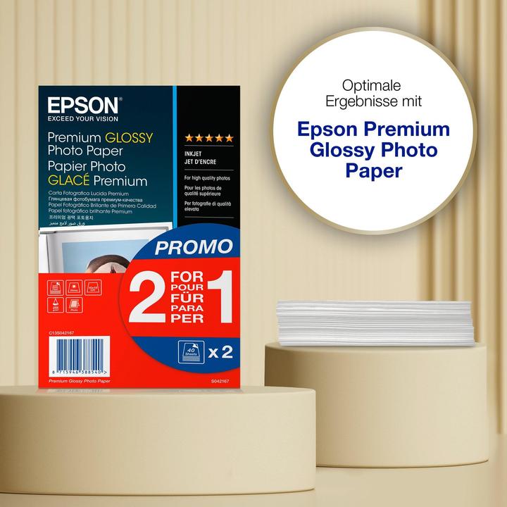 Produktbild Epson Premium Glossy (255 g/m², 10 x 15 cm, 80 x)