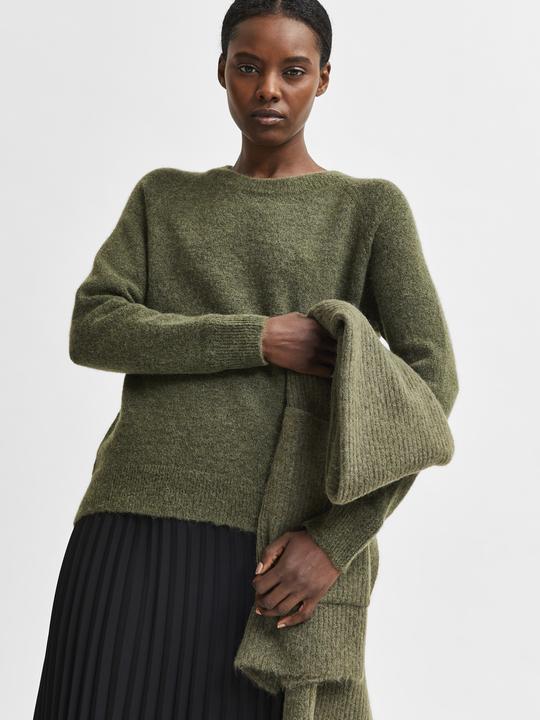 Actual product image Selected Femme Crew neck wool sweater (XXL)