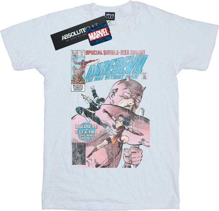 Daredevil Distressed Bullseye Vs Elektra Cover TShirt (S)