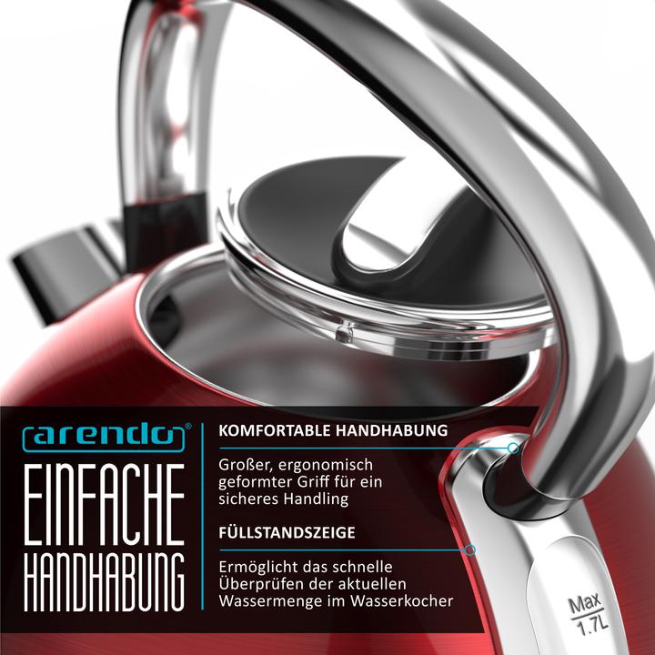 Actual product image Arendo Kettle (1.70 l)