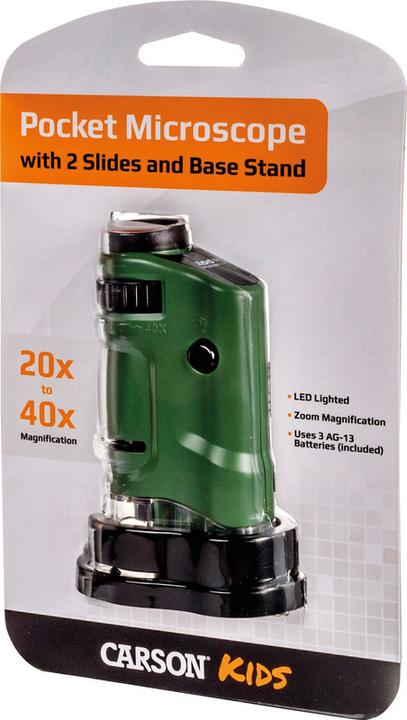 Actual product image Carson Kids Microscope avec LED MicroBrite