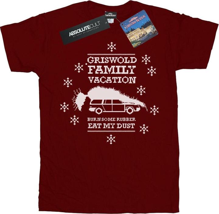 Image du produit National Lampoon´s Vacation National Lampoon's Christmas Vacation - T-shirt EAT MY DUST - Garçon (152, 158)