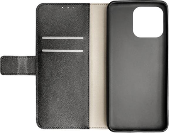 Actual product image Just in Case Pu-Leather Book Cover Black Apple iPhone 14 Pro (Apple iPhone 14 Pro)