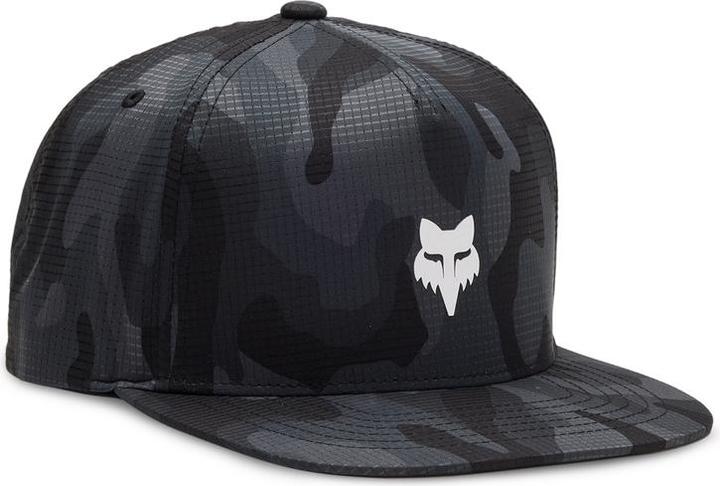 Fox Hat 23 F-Head Tech Snapback Blk Cam (One Size)