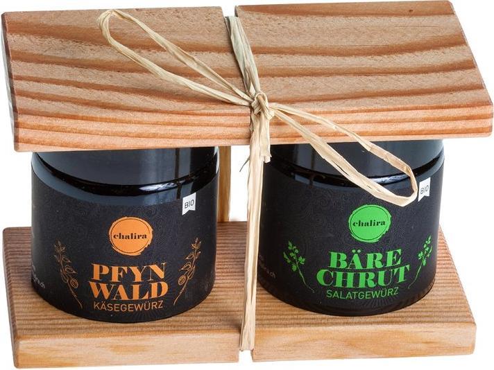 Produktbild Aromalife Geschenkset Chalira Gewürze Suisse (Bärechrut und Pfynwald) (332 g)