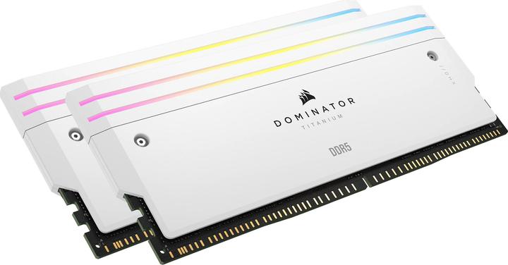 Produktbild Corsair DOMINATOR Titanium Light Enhancement Kit, 2-up config, Functional LEDs, White Heatsink, no DRAM ICs (Mehrfarbig)