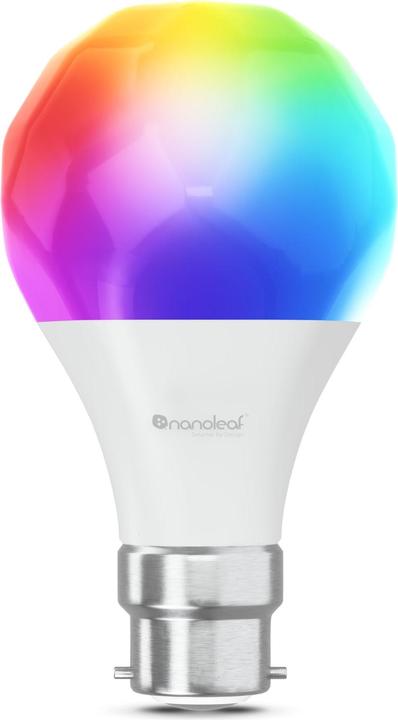 Image du produit Nanoleaf Essentials Smart A60 Bulb B22 Matter 9W 806Lm RGBCW 2700-6500K (B22, 806 lm, 1 x, F)