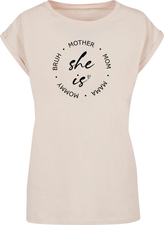 Merchcode Ladies Mothers Day - She is T-Shirt - 112781