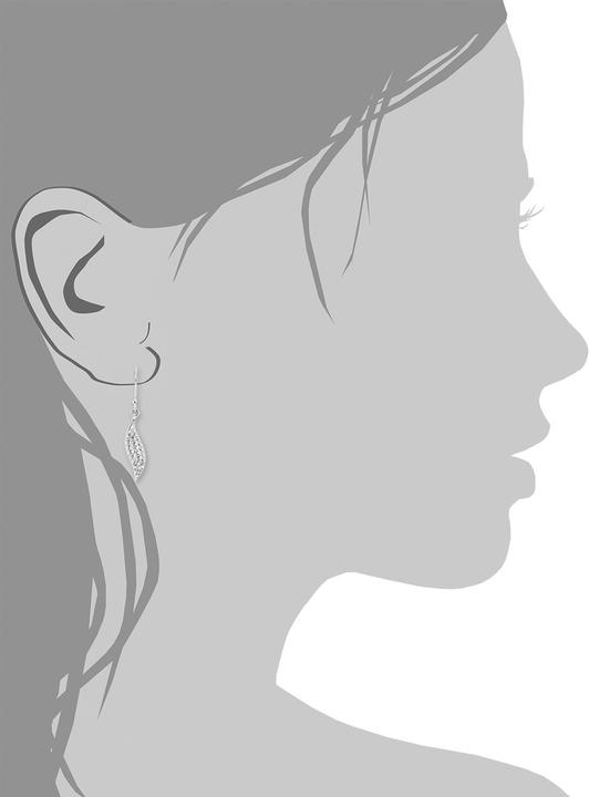 Image du produit Amor boucles d'oreilles (Argent, Cristal Swarovski)
