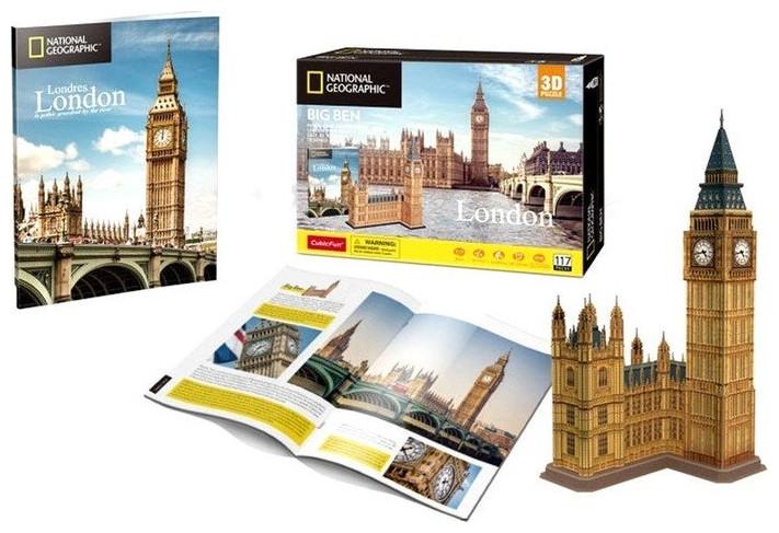 Produktbild Cubicfun Big Ben 3D Puzzle - 94 stk. (200992) (94 Teile)