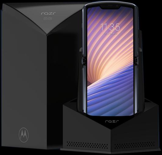 Motorola Razr 5G (256 GB, Polished Graphite, 6.20", SIM + eSIM, 48 Mpx, 5G)