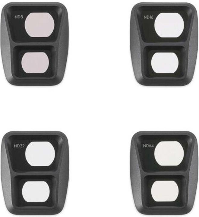 Immagine prodotto DJI Set di filtri ND (ND8/16/32/64) (Filtri per droni, DJI Air 3)