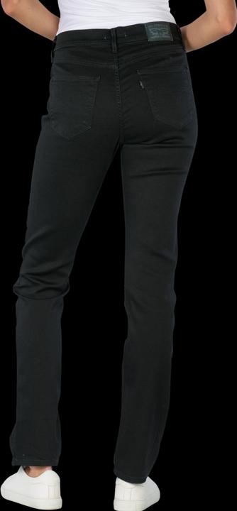 Actual product image Levis Classic Straight Jeans soft black (W26/L32)
