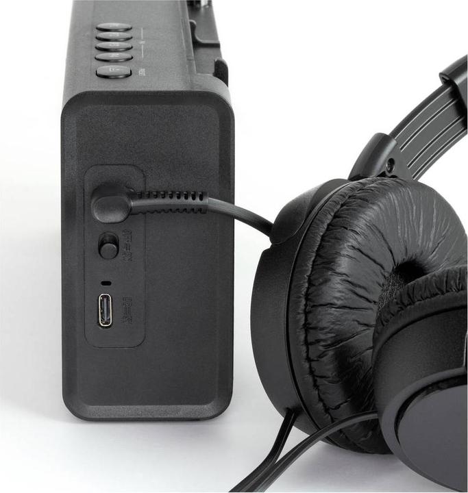 Produktbild Dynavox Weltempfänger DAB+, FM Bluetooth®, DAB+ Schwarz (FM, DAB+, Bluetooth)