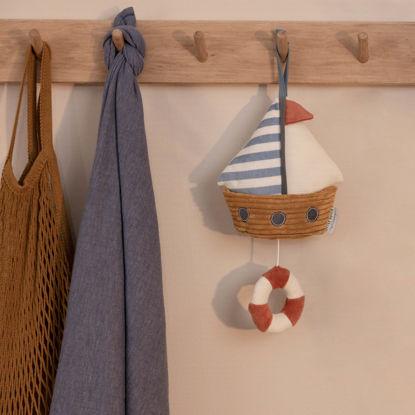 Actual product image Little Dutch Music box boat Sailors Bay LD8605