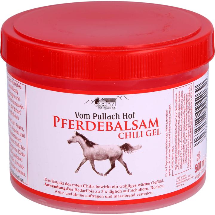 Axisis Vom Pullach Hof Pferdebalsam Chili Gel, 500 ml Gel (Körpergel, 500 ml)