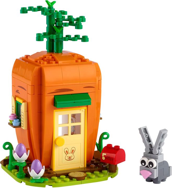 Image du produit LEGO Maison de la carotte du lapin de Pâques (40449, LEGO difficiles à trouver)