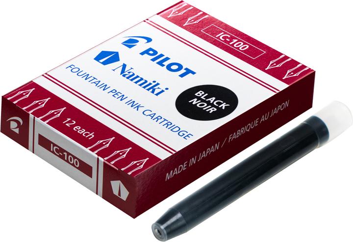 Actual product image Pilot Namiki IC100 (ink cartridges, Black)