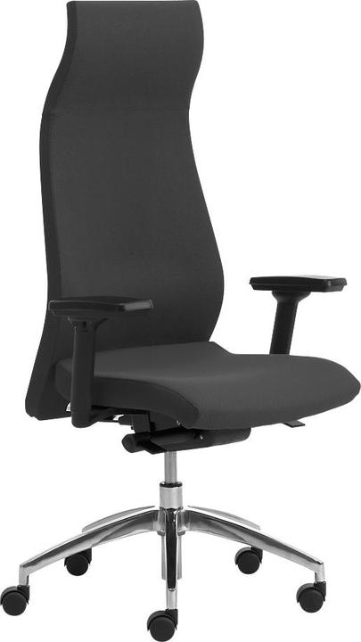 Produktbild Leyform Chefsessel ENERGY, mit Armlehnen, Synchronmechanik, Echtleder oder CLIMATEX®-Bezug