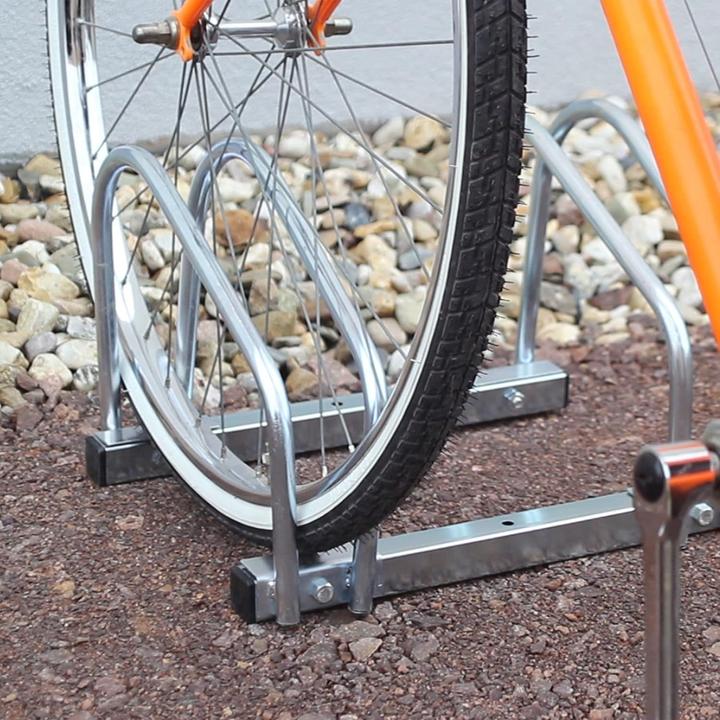 Image du produit Relaxdays 3x Supports à vélos doubles